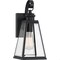 Quoizel Paxton Outdoor Wall Lantern PAX8405MBK - alternate 1